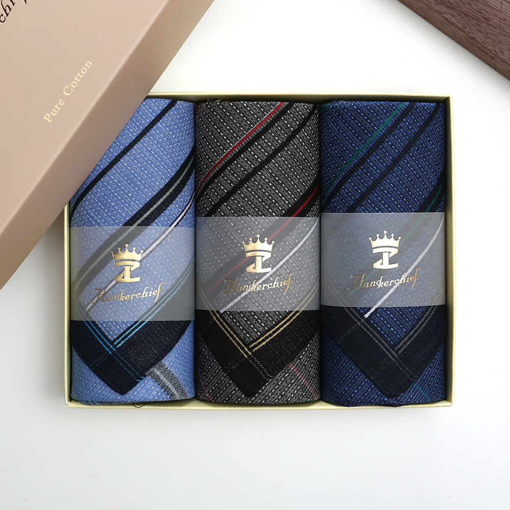 Handkerchief Cotton Men - 43cm Men Vintage Cotton Handkerchief Lightweight
