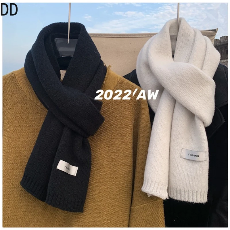 Simple Chic Solid Soft Scarf A - Muffler Men Wool reseña y precio