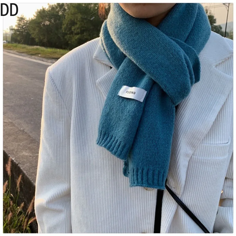 Simple Chic Solid Soft Scarf A - Muffler Men Wool reseña y precio