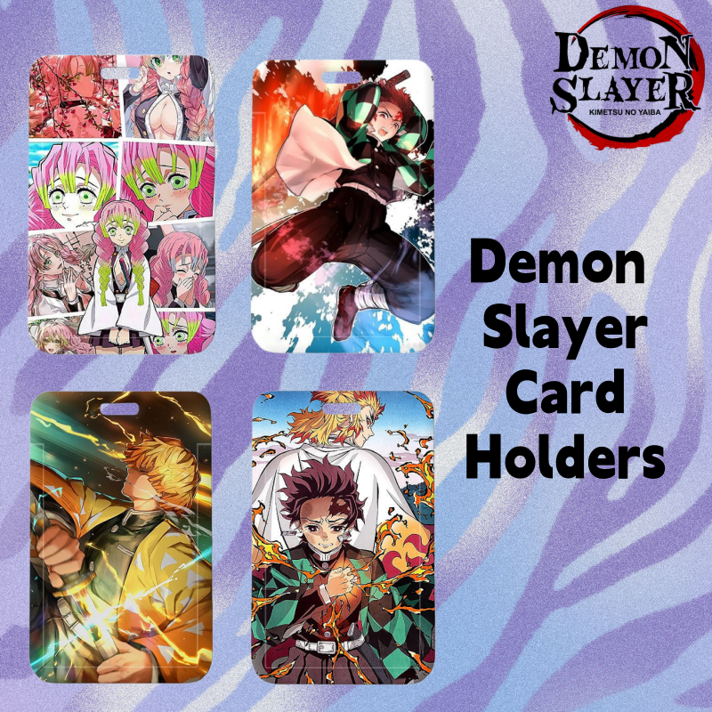 Demon Slayer ID Badge Holder w - Lanyard Badge Holder reseña y precio