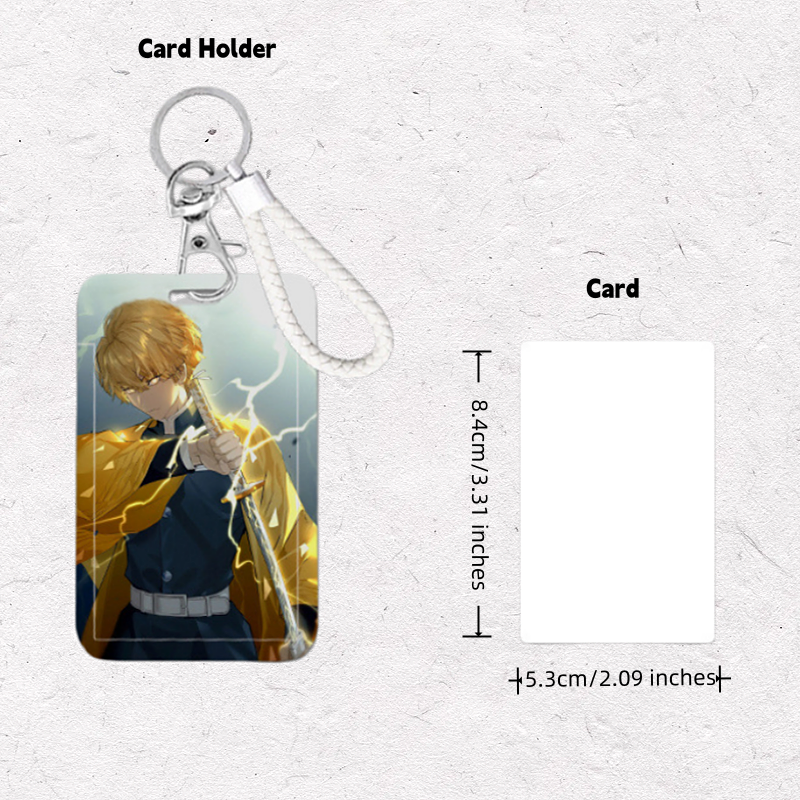 Demon Slayer ID Badge Holder w - Lanyard Badge Holder reseña y precio