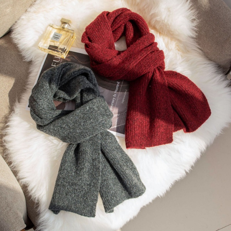 Korean Style Classic Woolen Sc - Muffler Men Wool reseña y precio