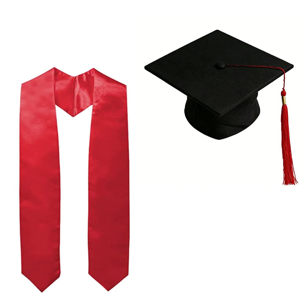 Solid Color Graduation Season  - Stole Wedding Shawl reseña y precio