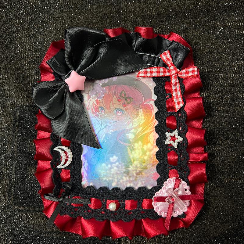 Lolita Maid Lace Handmade ID C - Lanyard Badge Holder reseña y precio