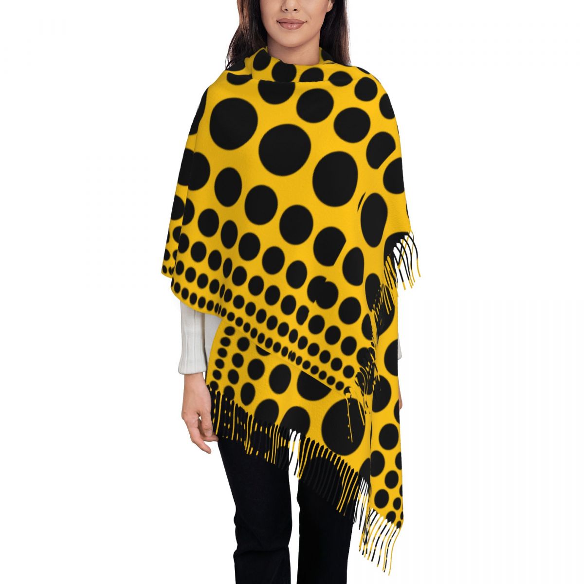 Infinity Polka Dots Scarf for  - Infinity Scarf Knit reseña y precio