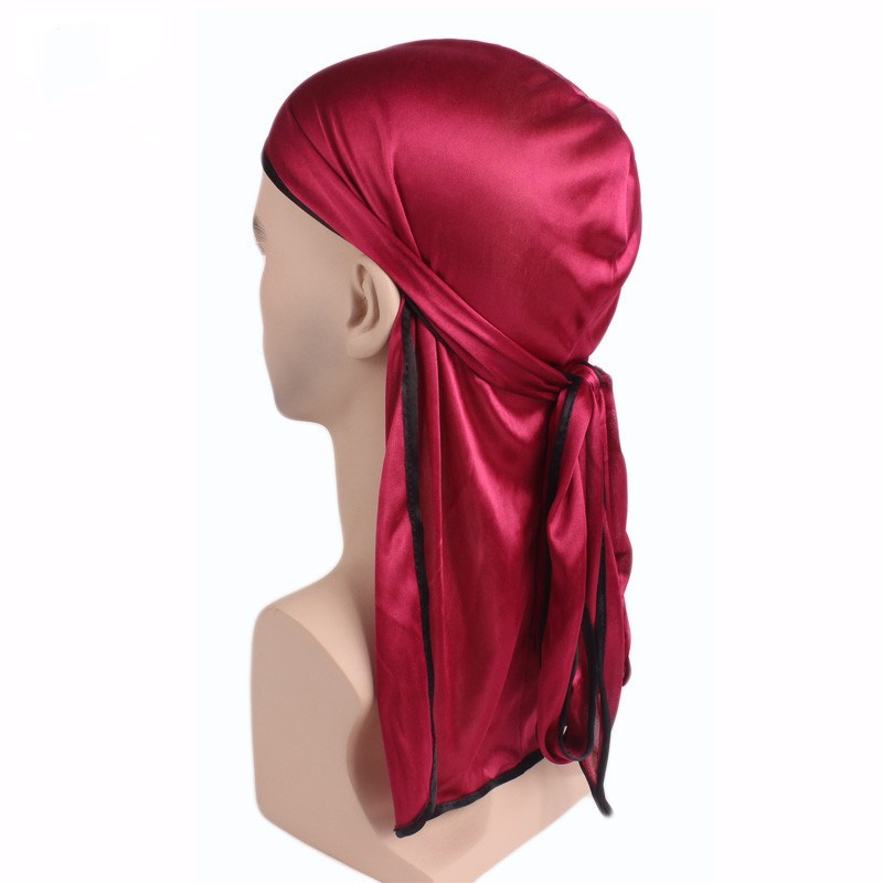 Breathable Men's Silky Satin K - Bandana Doo Rag reseña y precio