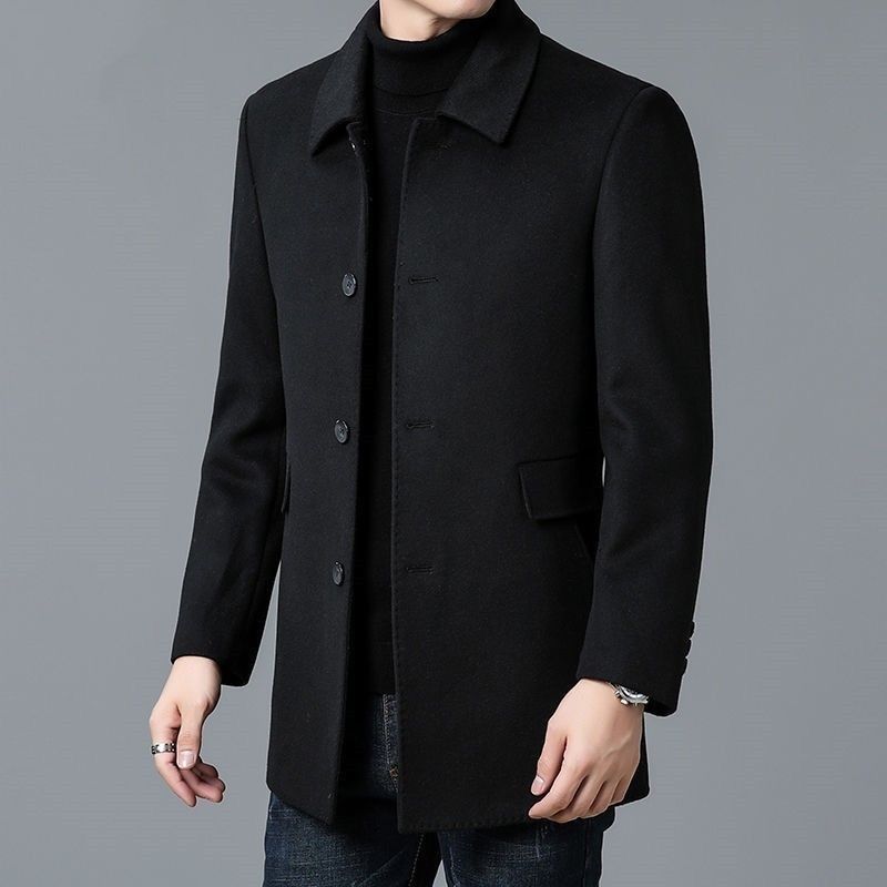 Wool Blend Coat White Mans Sha - Muffler Men Wool reseña y precio