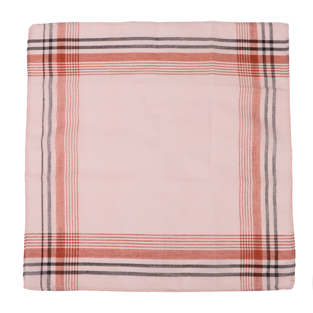 6pcs Men's Mixed Color Plaid S - Handkerchief Cotton Men reseña y precio