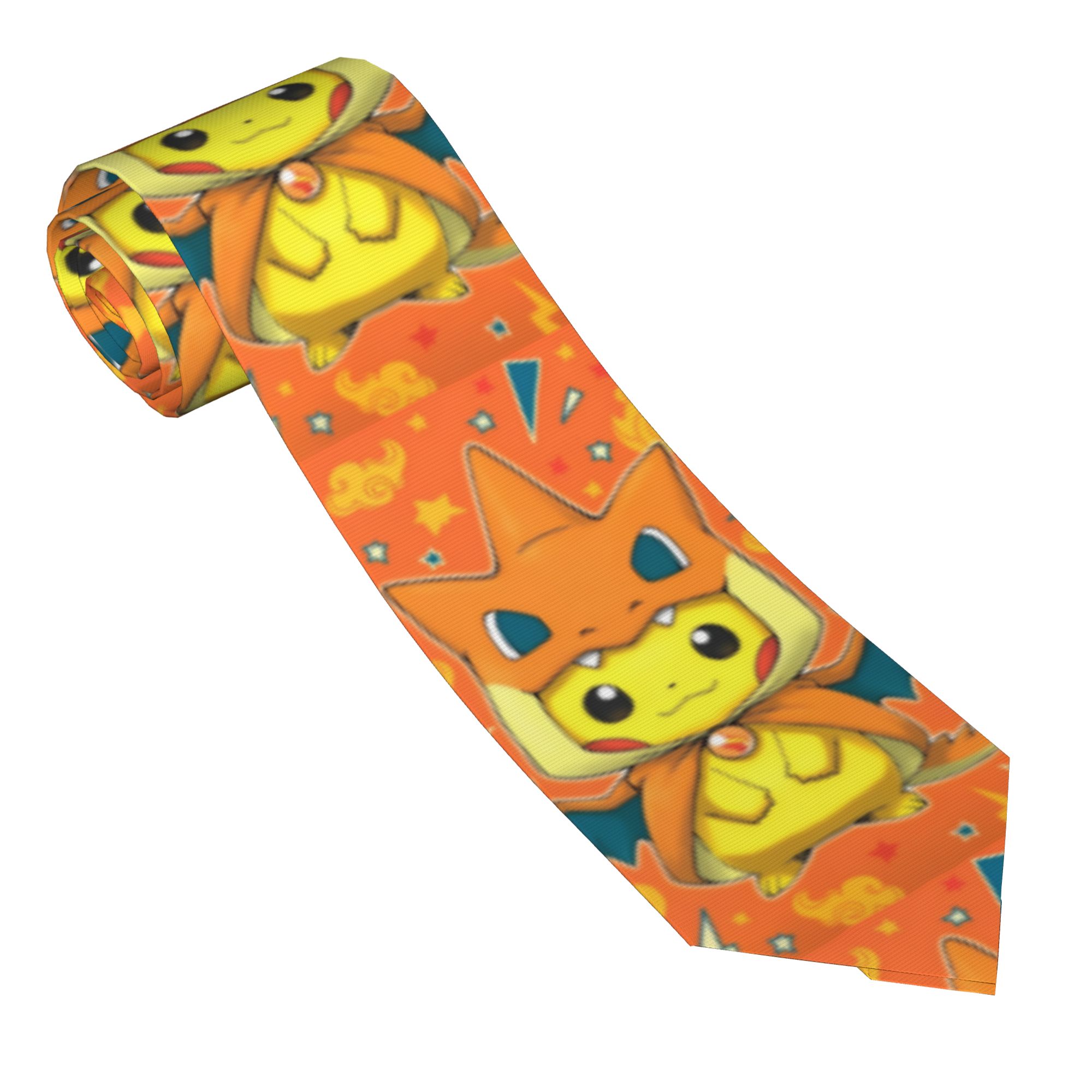 Cute Cartoon Manga Pokemoned N - Skinny Tie Men reseña y precio