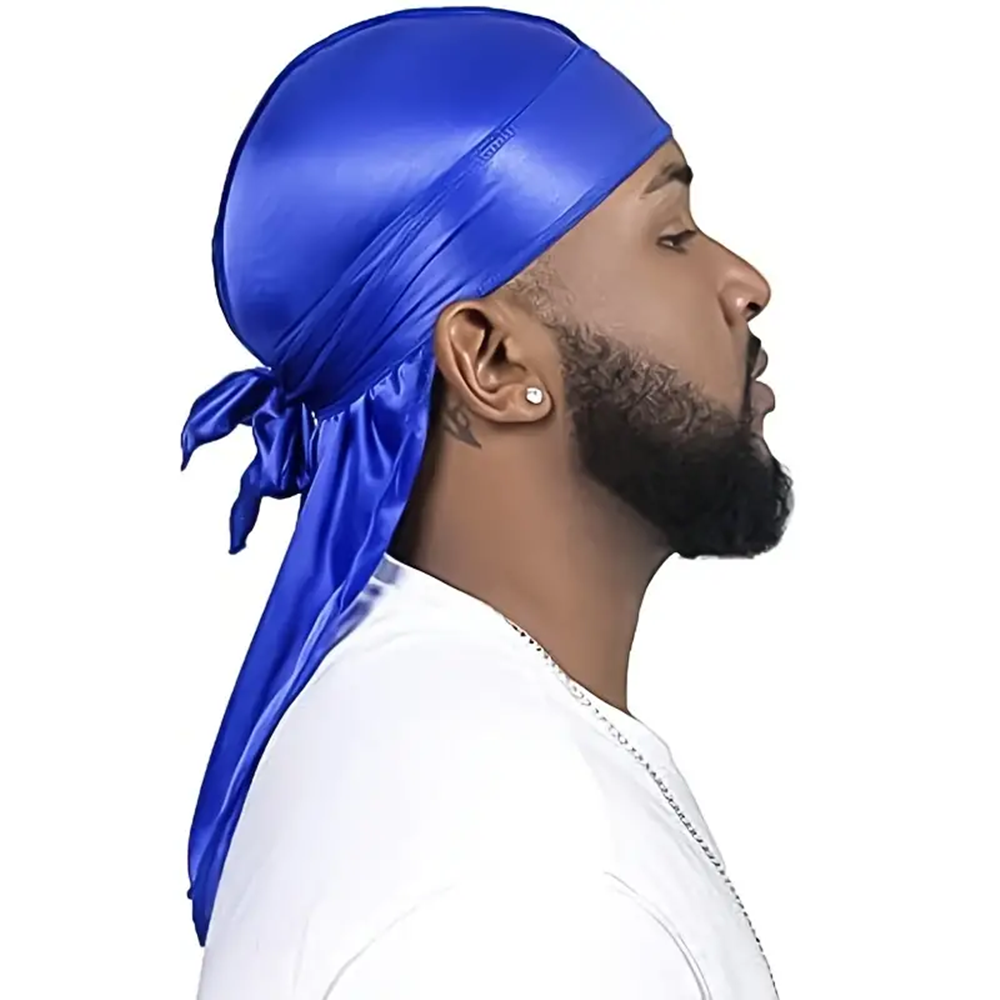 Men's Silk Durag Shower cap Ba - Bandana Doo Rag reseña y precio