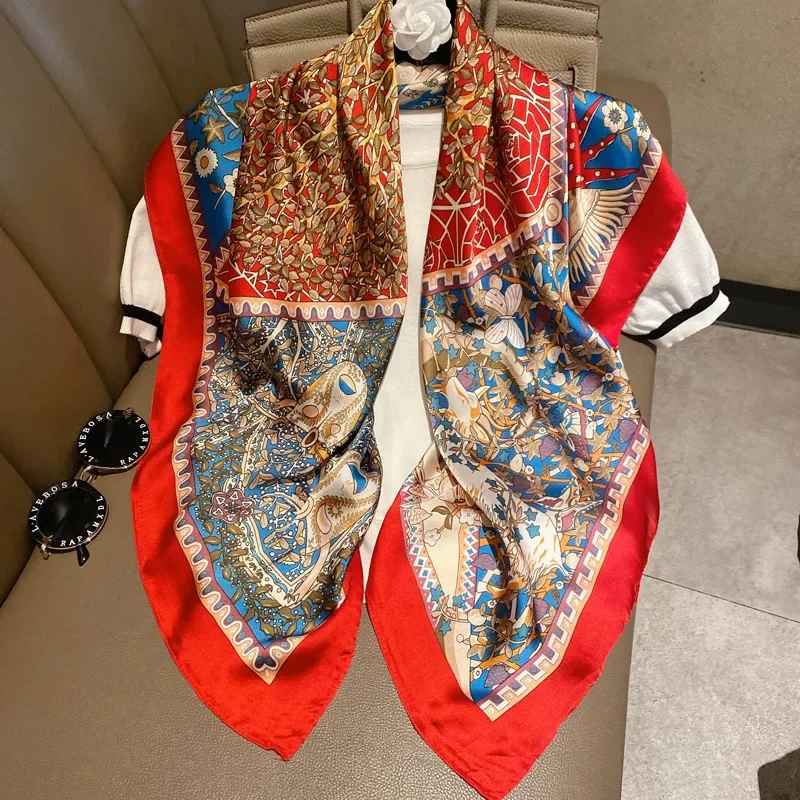 Light luxury 90 Silk scarf imi - Silk Tie Striped reseña y precio