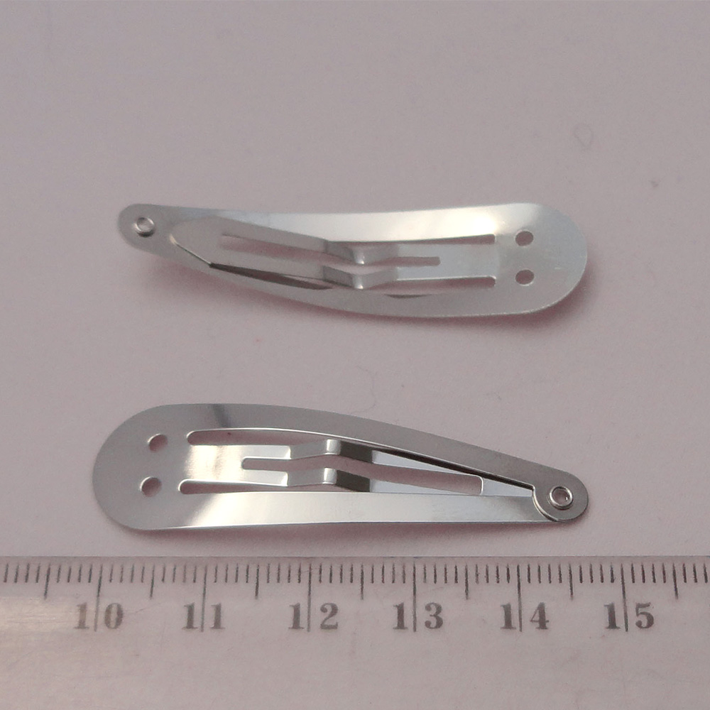 100PCS 5.0cm Silver Plain Meta - Tie Clip Silver reseña y precio