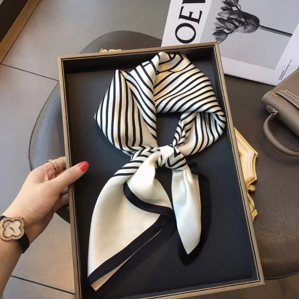 70×70cm Satin Square Scarf, Si - Silk Neck Scarf reseña y precio