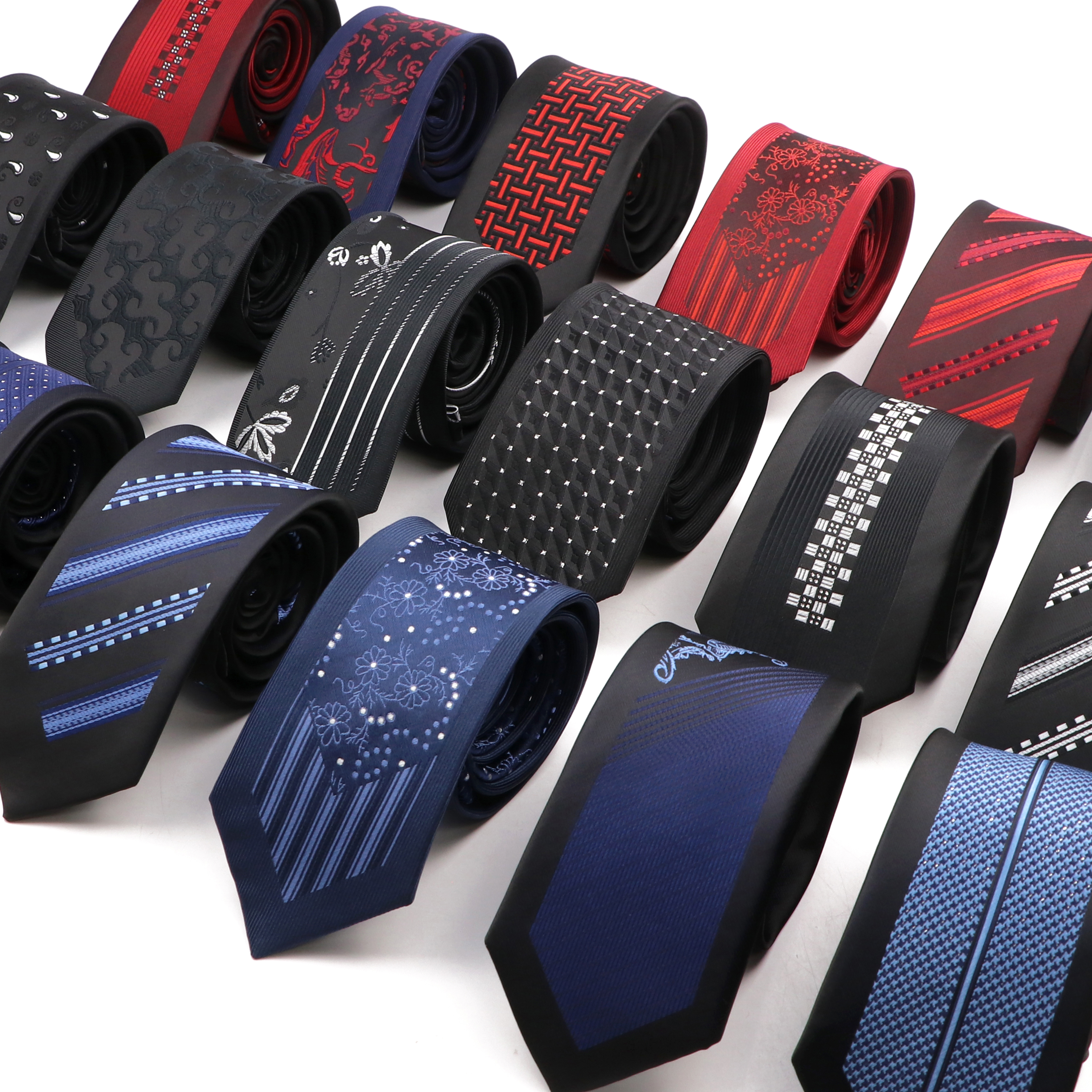 New Slim Ties For Men Luxuriou - Skinny Tie Men reseña y precio
