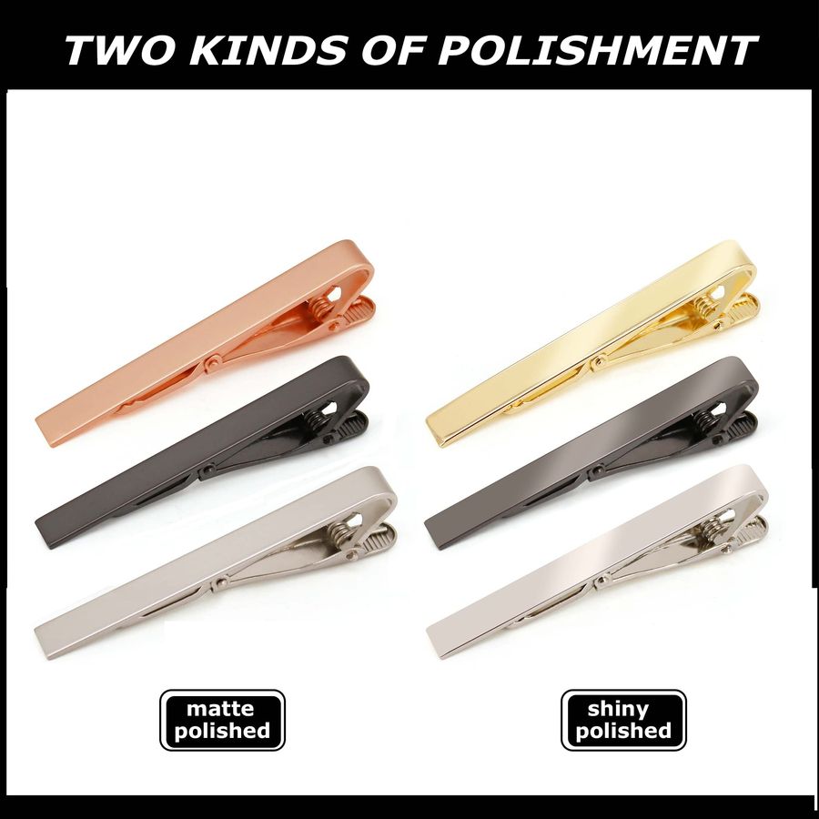 Clips for Men, 6 PACK Tie Clip - Tie Bar Set Gift reseña y precio