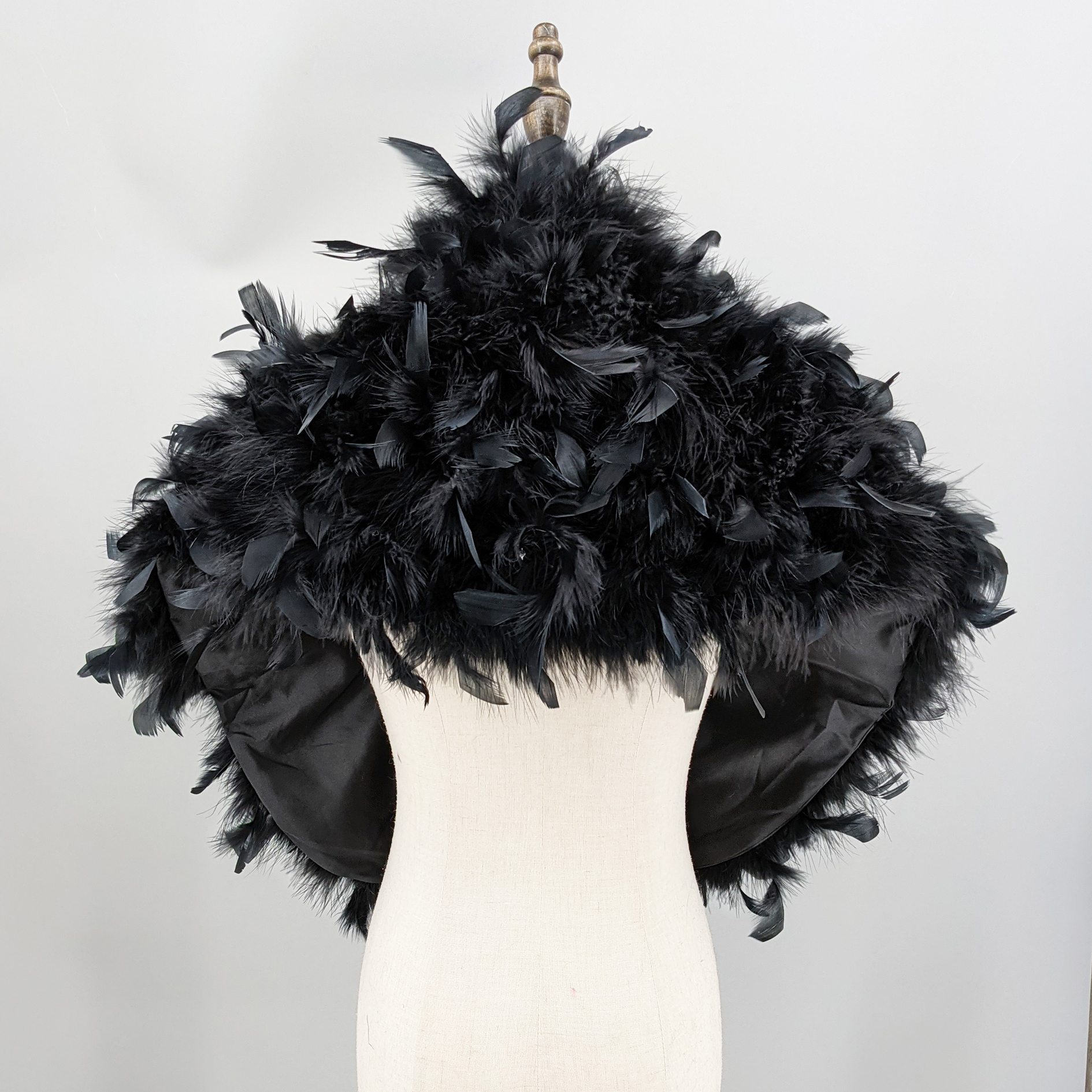 Black Feather Shawl for Women  - Stole Wedding Shawl reseña y precio