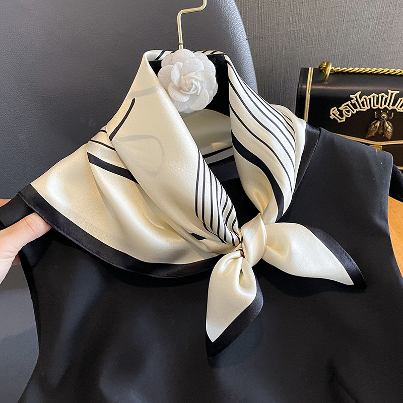 Design Shawl 100% Real Silk Sq - Ascot Neck Scarf reseña y precio