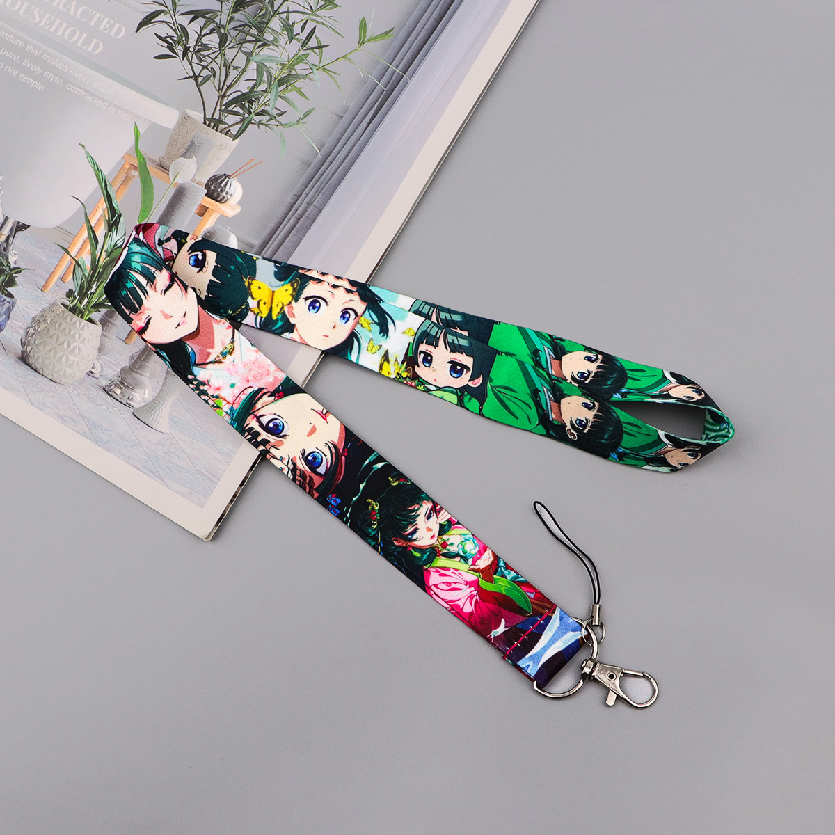 Cute Anime Girl Lanyard Neck S - Lanyard Badge Holder reseña y precio