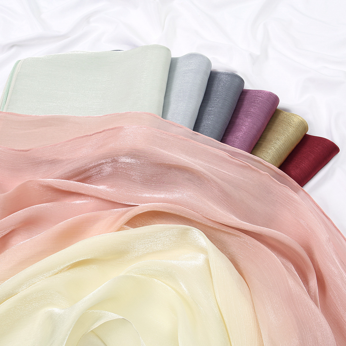 Gradient Twinkle Silk Hijab Sc - Head Wrap Turban reseña y precio