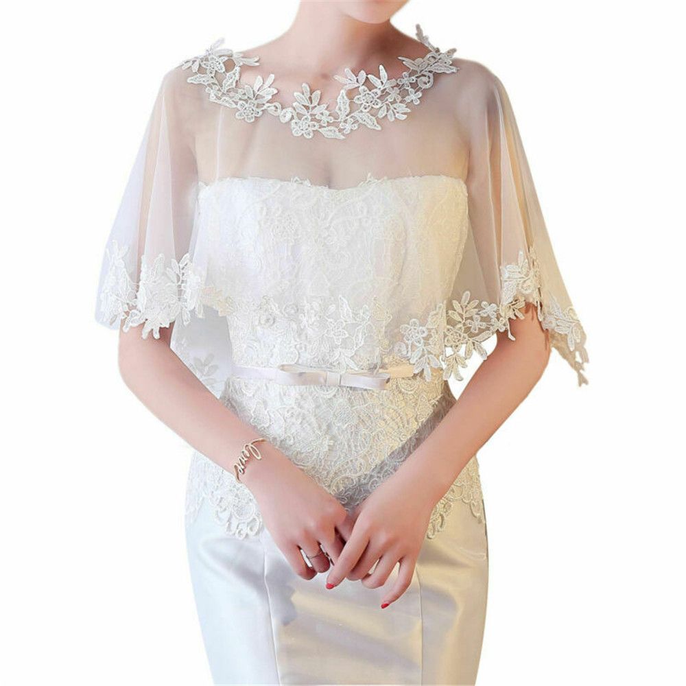 Fashion Elegant Lace Shawl Bri - Stole Wedding Shawl reseña y precio