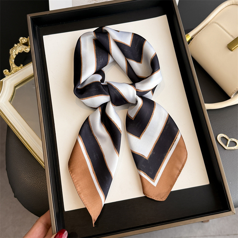 Satin Silk Geometric Stripe Pr - Silk Tie Striped reseña y precio