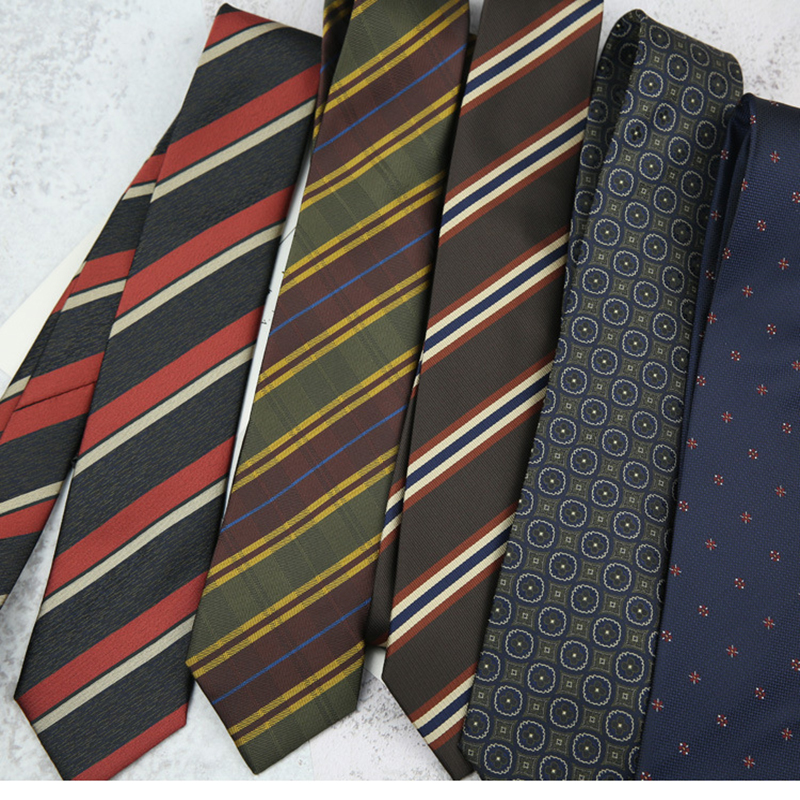 New Trendy Striped Neckties Fo - Skinny Tie Men reseña y precio