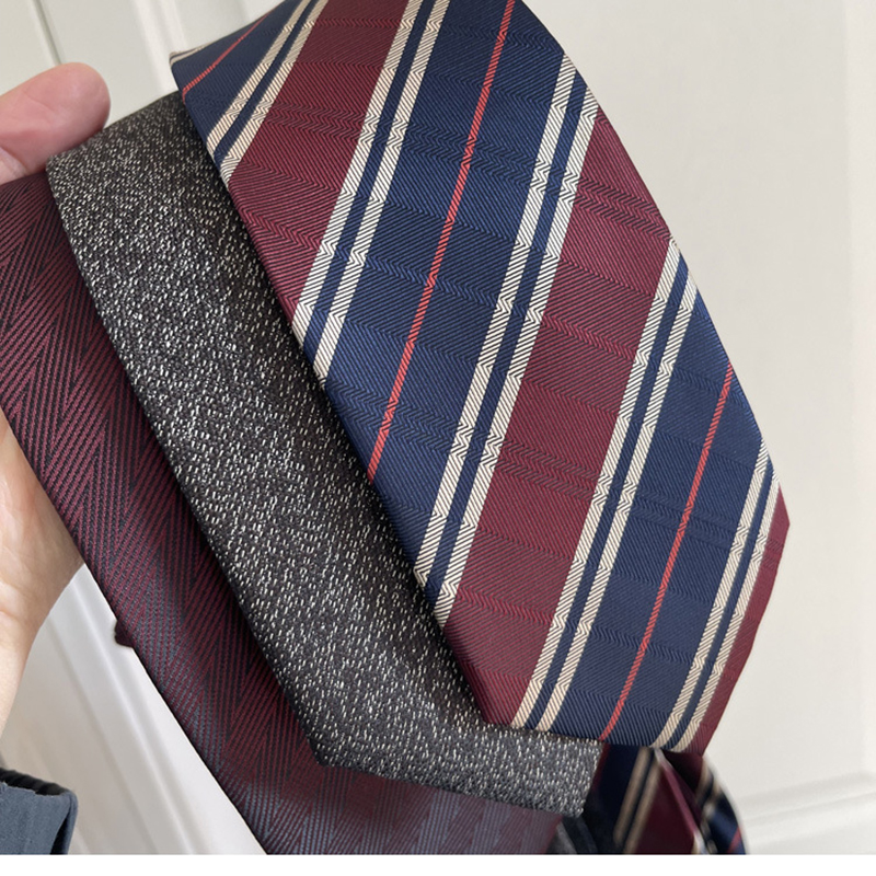 New Trendy Striped Neckties Fo - Skinny Tie Men reseña y precio