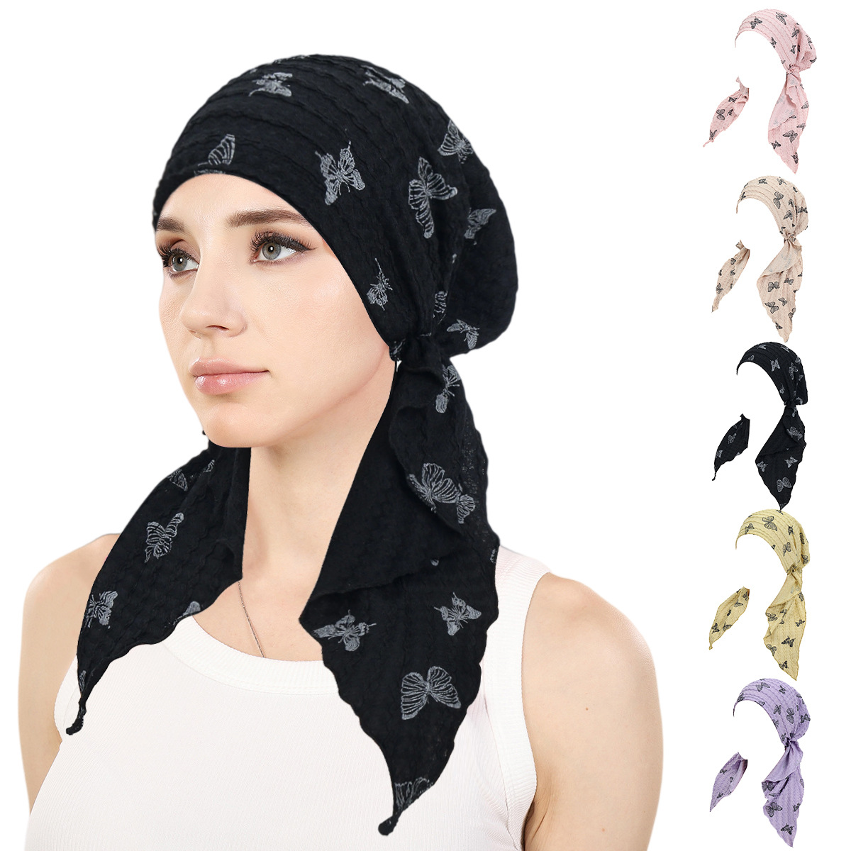 Women Muslim Hijab Caps Wrap H - Head Wrap Turban reseña y precio