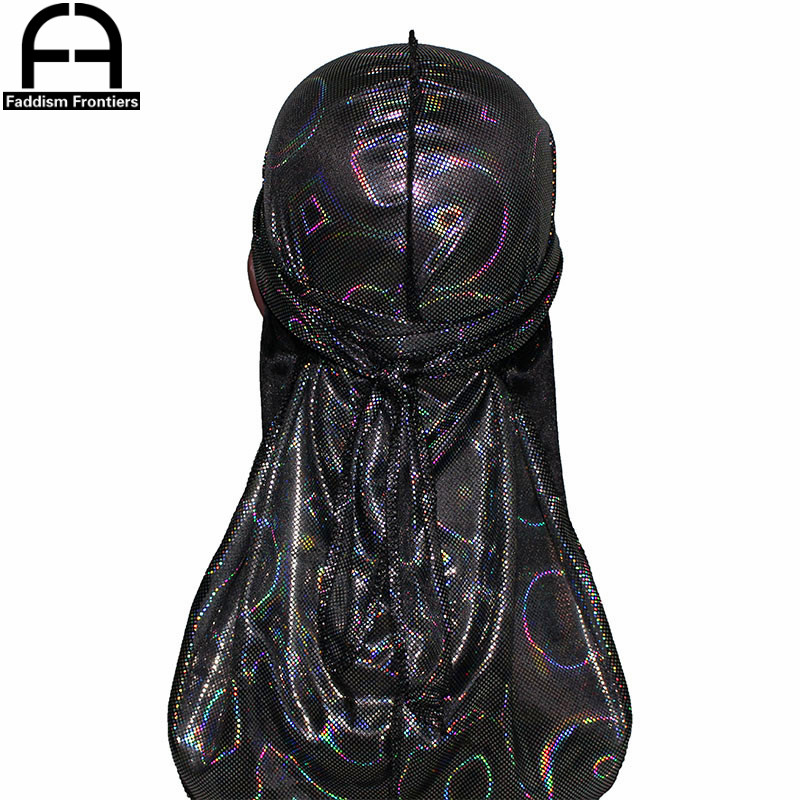 New Men's Colorful Sparkly Sil - Bandana Doo Rag reseña y precio