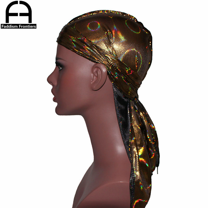 New Men's Colorful Sparkly Sil - Bandana Doo Rag reseña y precio