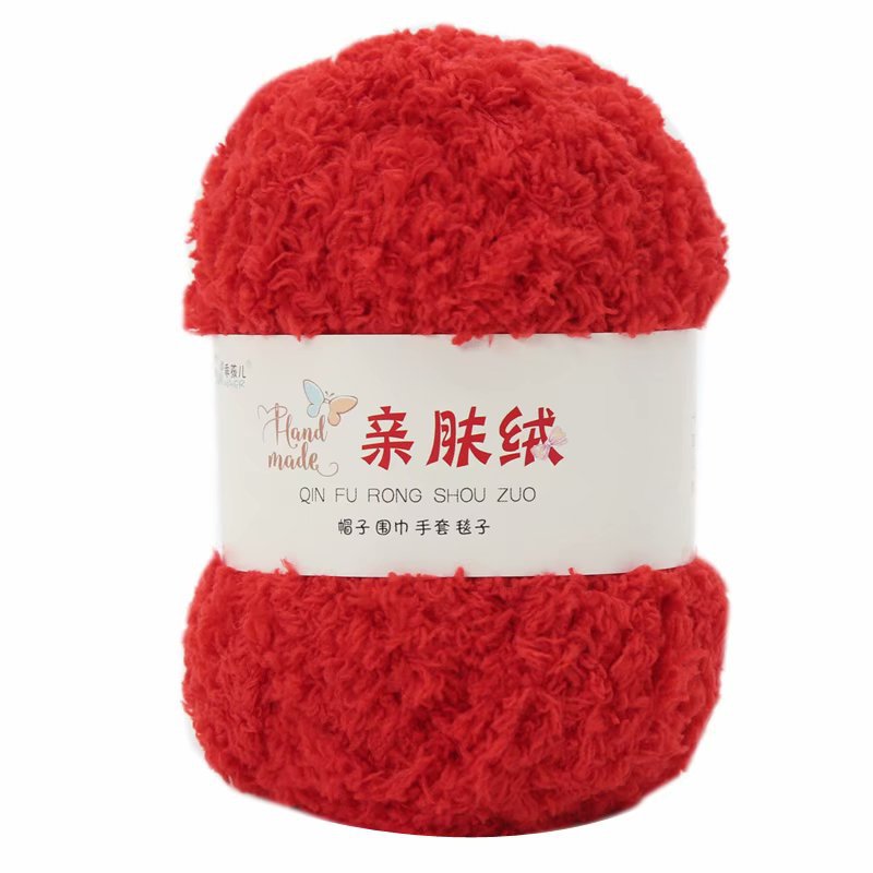 Chenille Plush Chunky Yarn for - Woven Scarf Blanket reseña y precio
