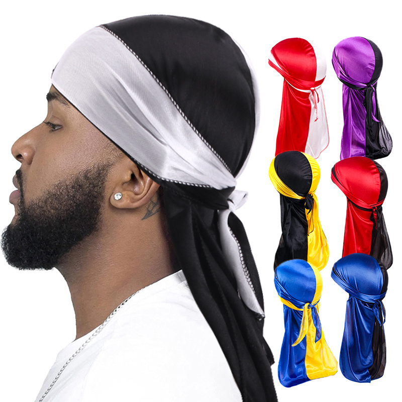 New Silky Durag Long Tail Head - Bandana Doo Rag reseña y precio