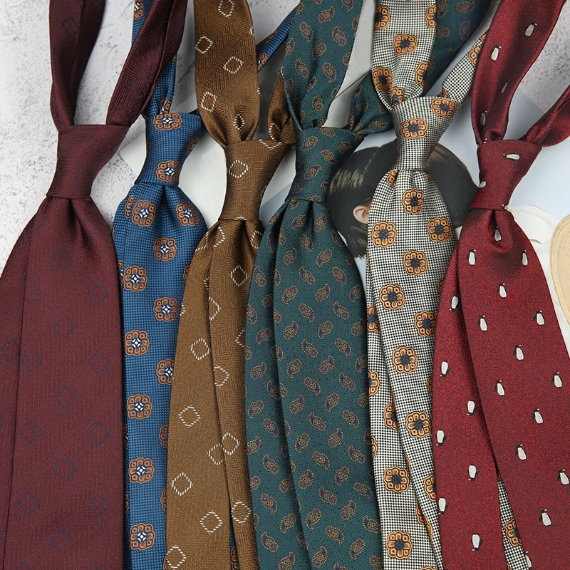 Linbaiway Business Floral Prin - Skinny Tie Men reseña y precio
