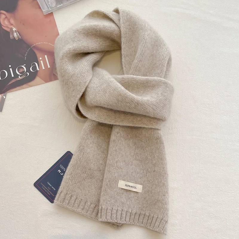 High Quality 100% Wool Scarf M - Muffler Men Wool reseña y precio