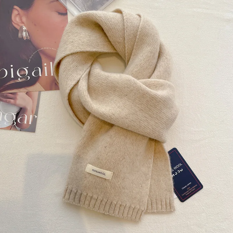 High Quality 100% Wool Scarf M - Muffler Men Wool reseña y precio