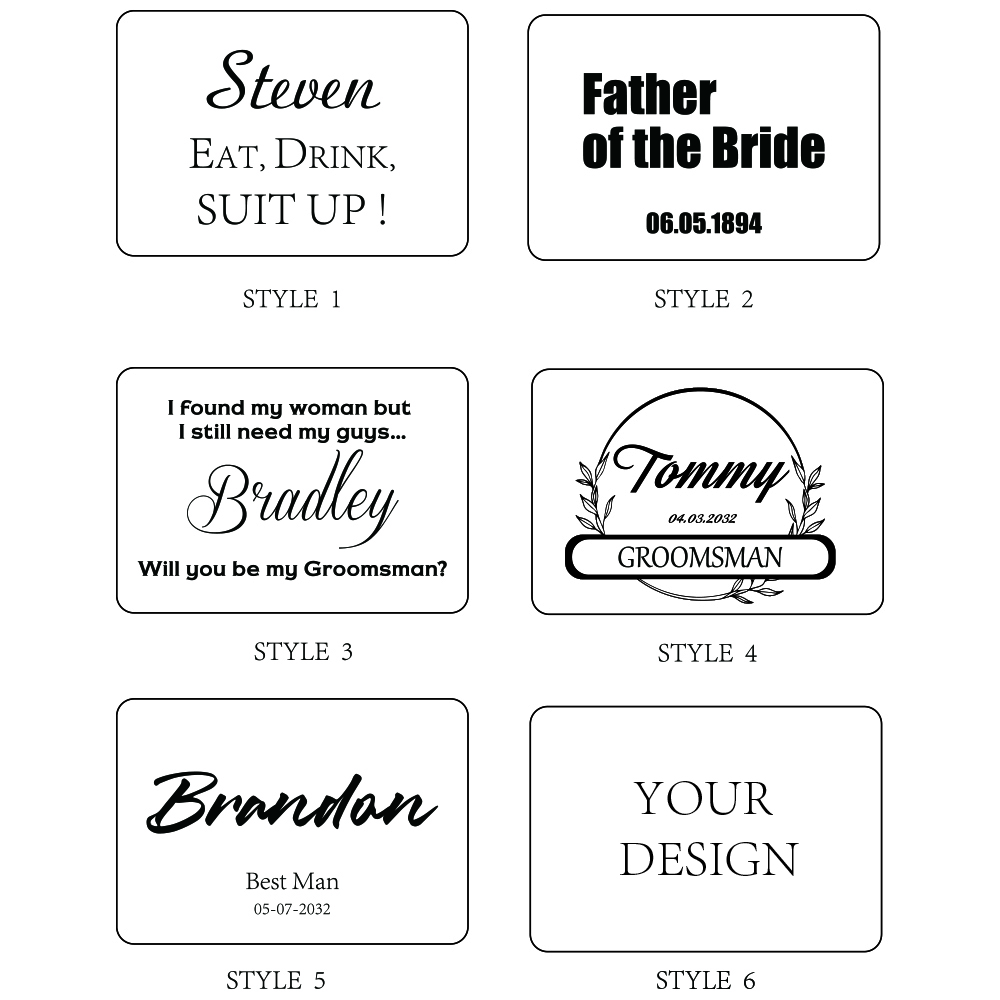 Name Engraved Groomsmen Best M - Tie Bar Set Gift reseña y precio